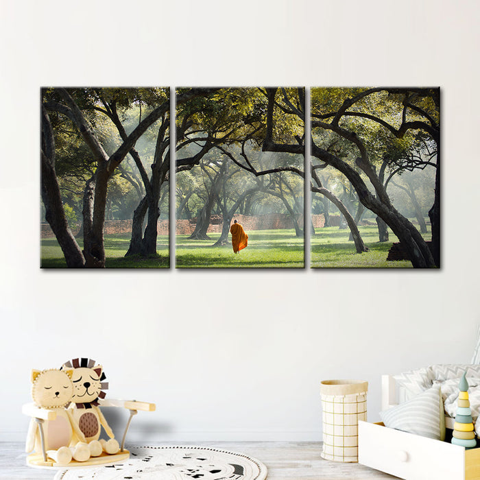 Walk The Earth 3 Piece - Canvas Wall Art Painting