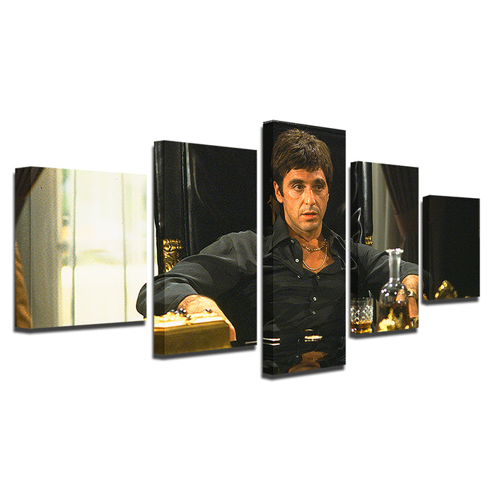 Who's Boss 5 Piece - Canvas Wall Art Painting