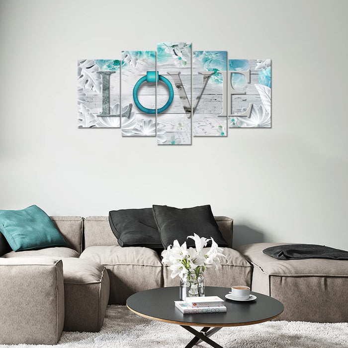 Set Of 5 Artwork Canvas Wall Art Painting