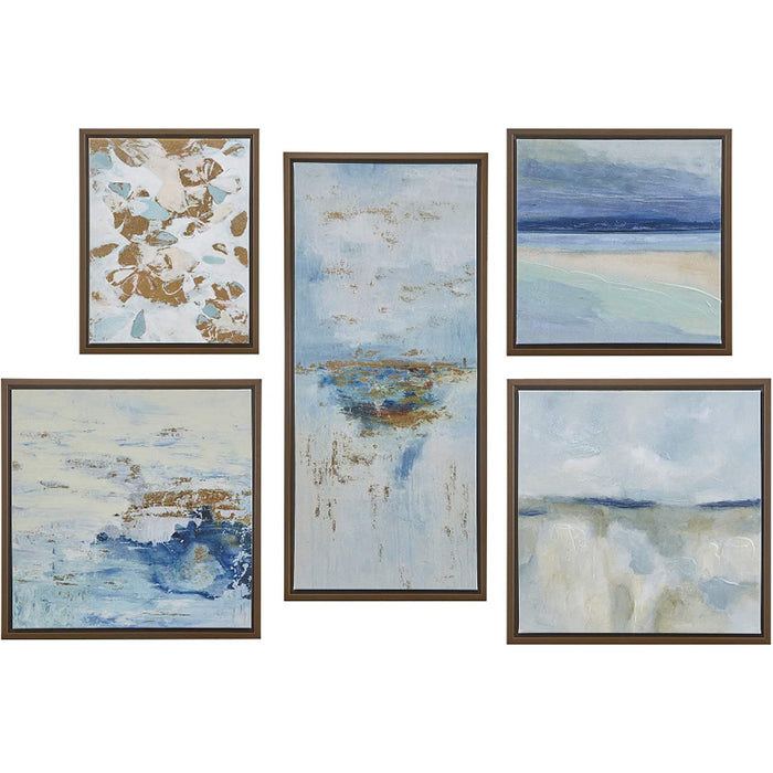 5 Piece Modern Abstract Canvas Wall Art Painting