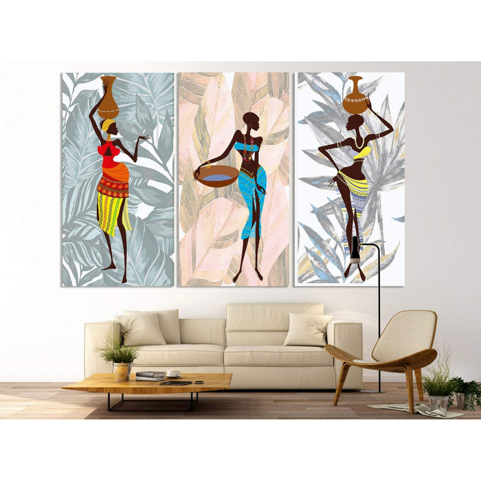 African Style Women - Canvas Wall Art Painting