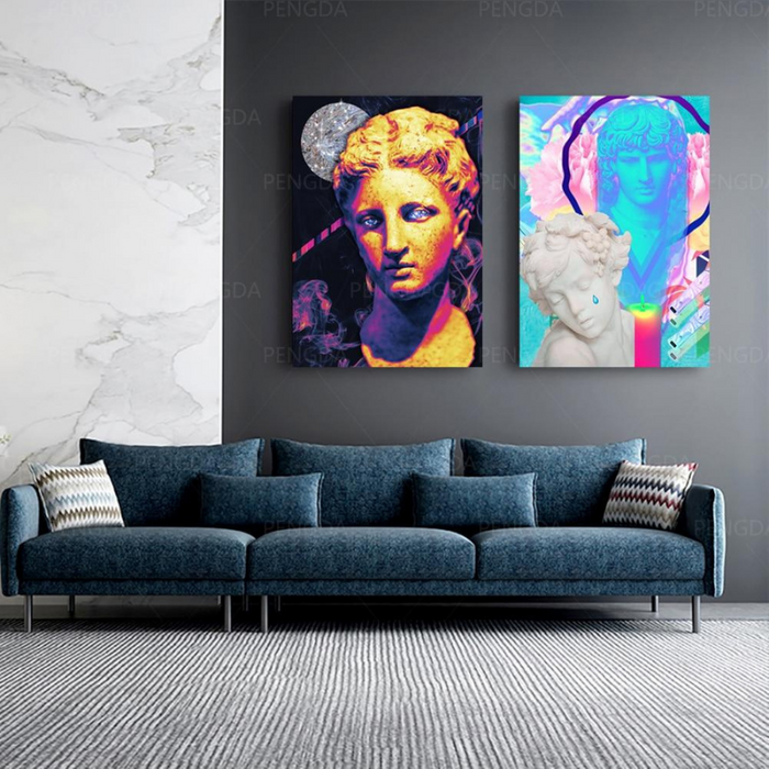 Steam Wave Classics - Canvas Wall Art Paintings