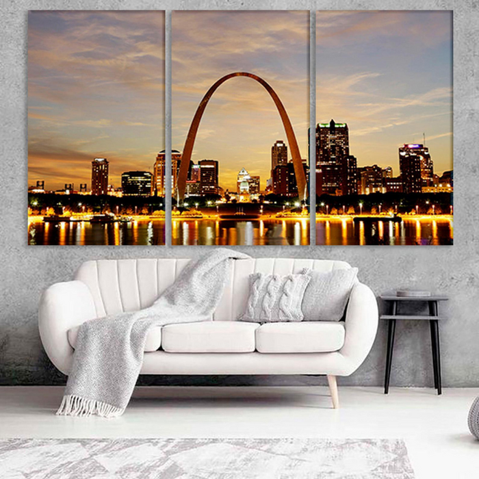 St. Louis City - Canvas Wall Art Painting