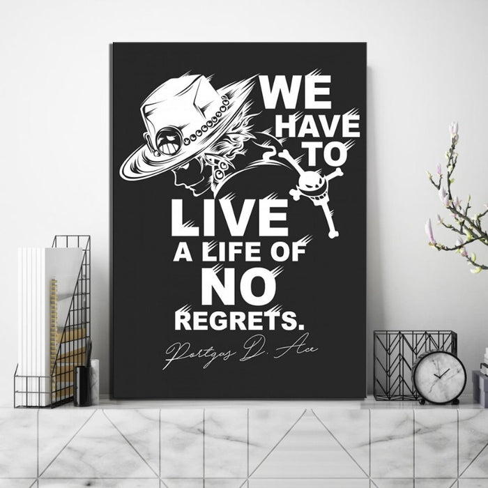 Live a Life - Canvas Wall Art Painting