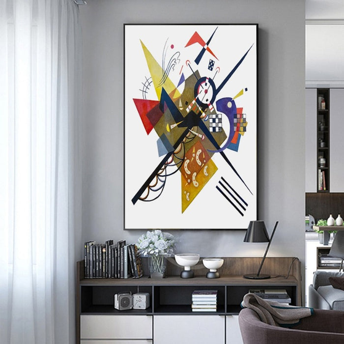 Vintage Wassily Kandinsky Famous Abstract - Canvas Wall Art Print