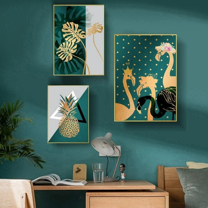 Nature In Different Shapes - Canvas Wall Art Painting