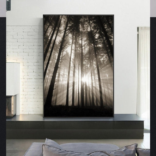 Forest Landscape Canvas Wall Art, 30x40