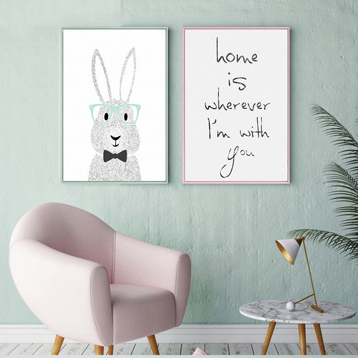 Sweet Home is Where I am With You - Canvas Wall Art Painting