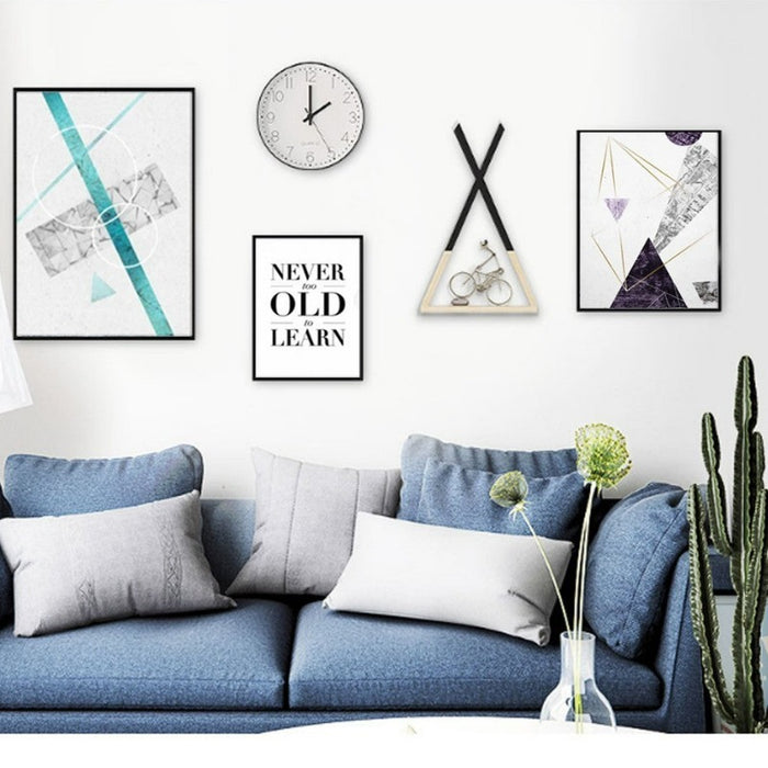 Nordic Abstract Wild And Free Arrow - Canvas Wall Art Painting