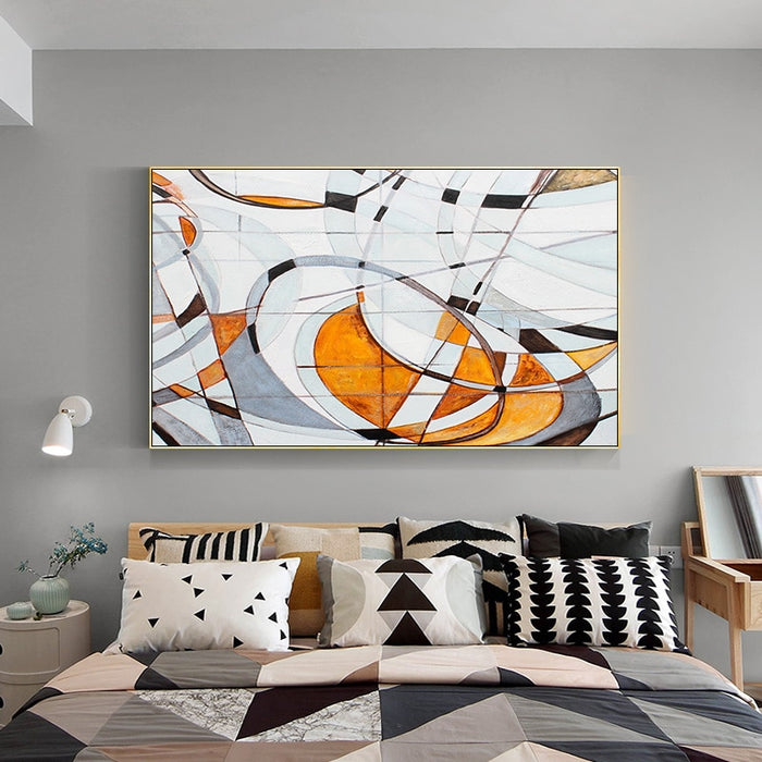 Orange Spread Out - Canvas Wall Art Painting