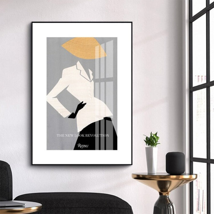 Figure Model  - Canvas Wall Art Painting