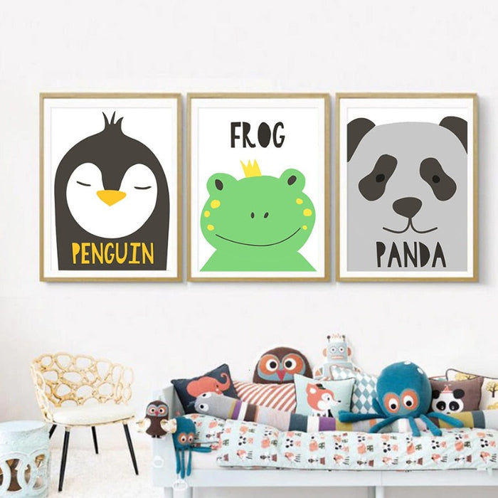 Friendly Faces - Canvas Wall Art Painting