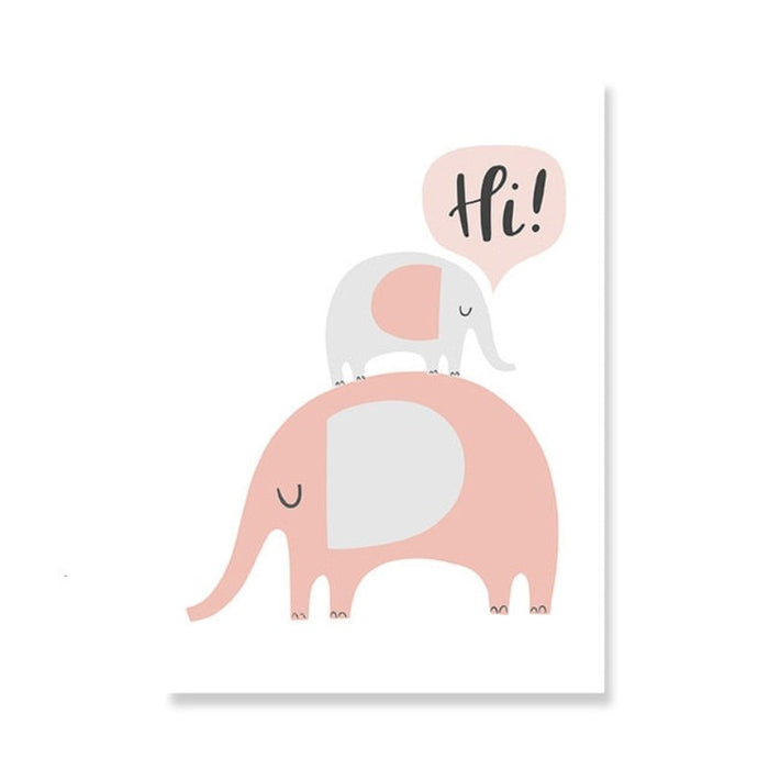 Hello Little One - Canvas Wall Art Painting