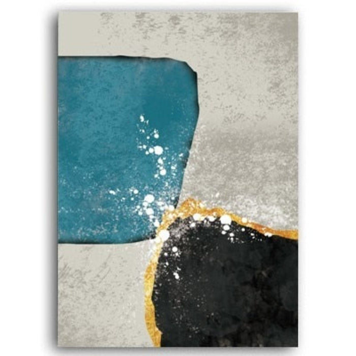 Scandinavia Blue - Canvas Wall Art Painting