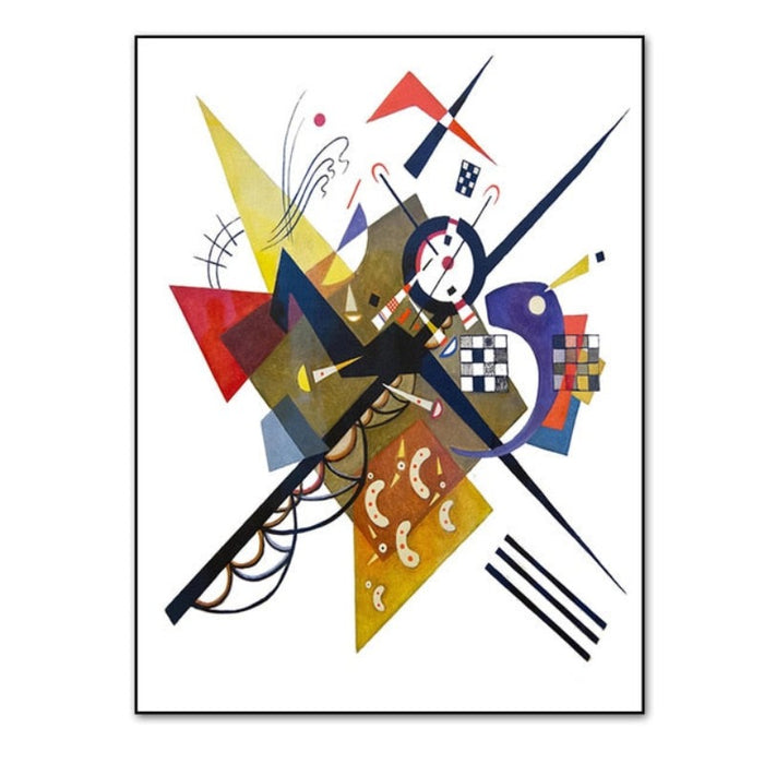 Vintage Wassily Kandinsky - Canvas Wall Art Painting