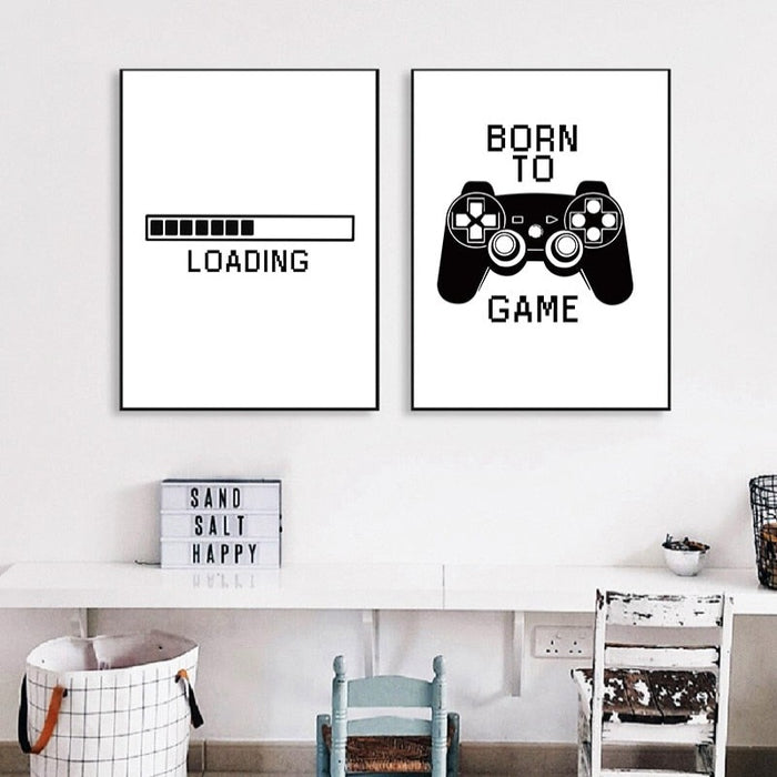 It's Game Time - Canvas Wall Art Painting
