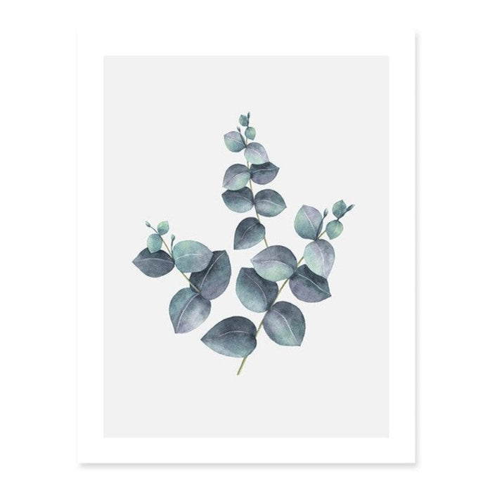 Botanical Leaves Wall Art Pictures - Canvas Wall Art Painting