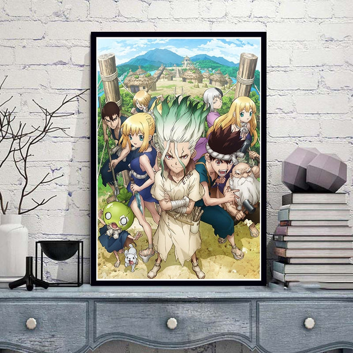 Anime Buddies - Canvas Wall Art Painting