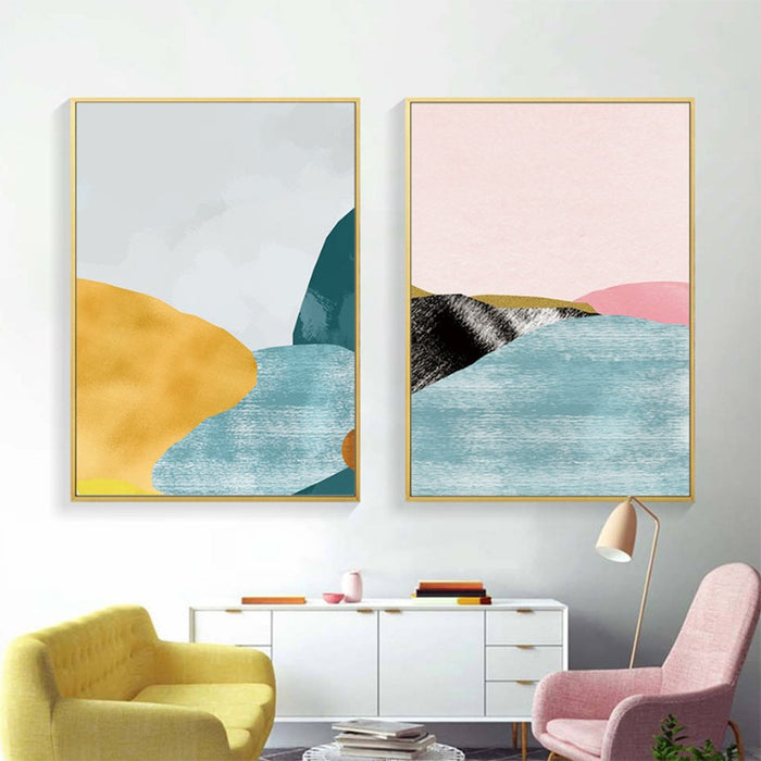Flow Of River - Canvas Wall Art Painting