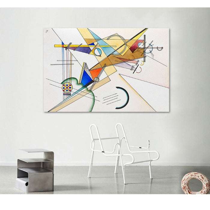 Vintage Wassily Kandinsky - Canvas Wall Art Painting