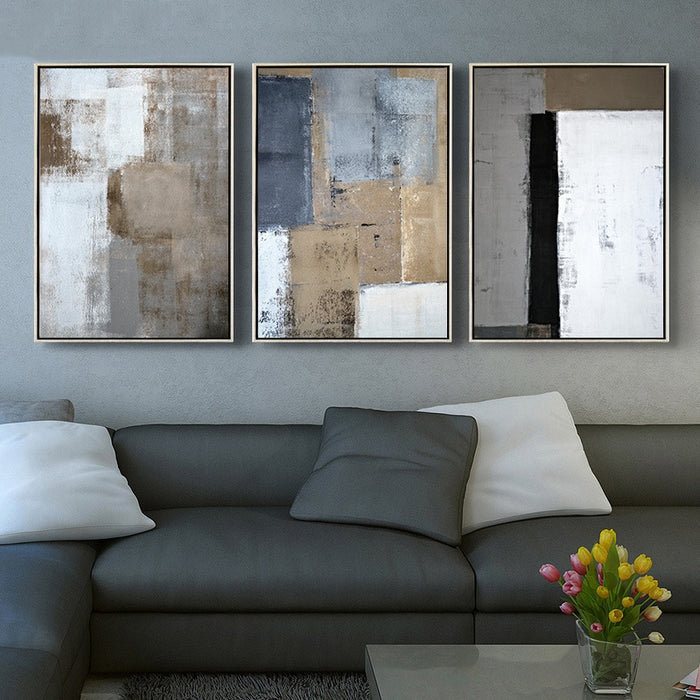 Vintage Abstract Canvas Printings Paintings Europe - Canvas Wall Art Painting