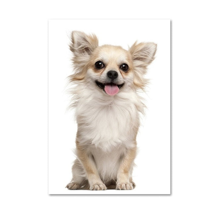 Modern Dog Posters and Prints - Canvas Wall Art Painting