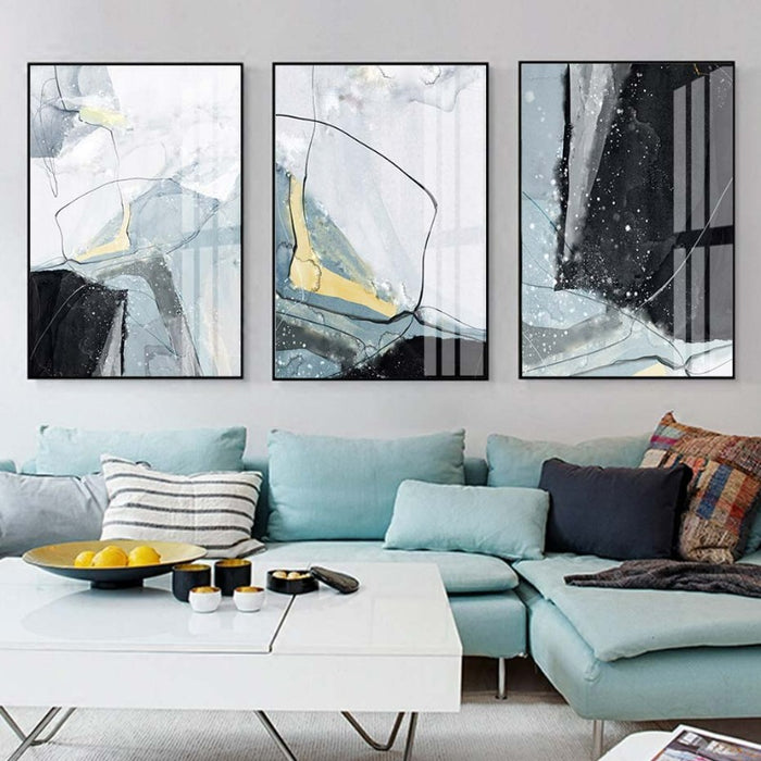 Nordic Marble - Canvas Wall Art Painting