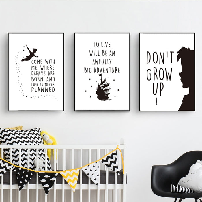 Stay Childish - Canvas Wall Art Painting