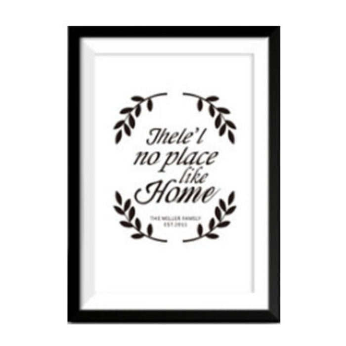 Home Quotes Minimalist Nordic  - Canvas Wall Art Painting