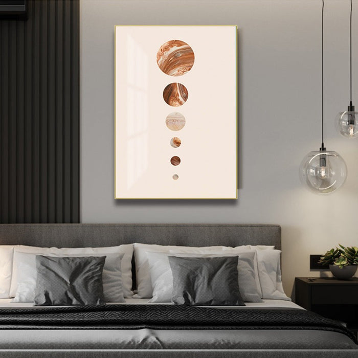 Modern Solar System Planet - Canvas Wall Art Painting