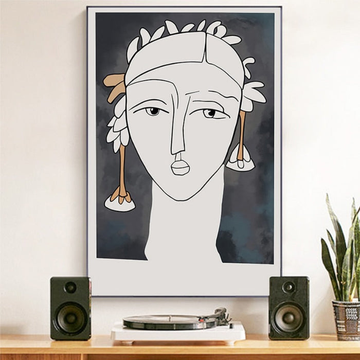 Exotic Female Figures - Canvas Wall Art Painting