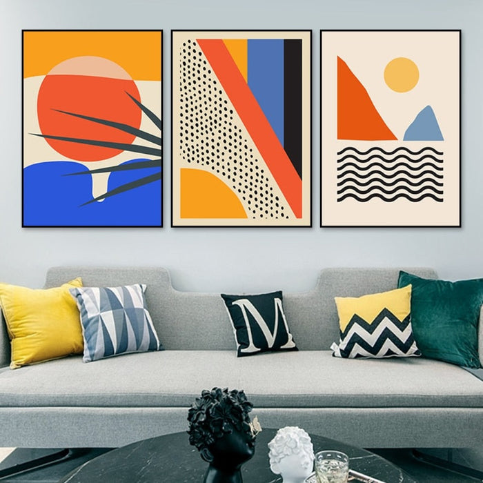 Random Moods In Day - Canvas Wall Art Painting