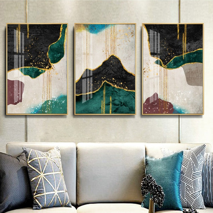 Gold Is Elegance - Canvas Wall Art Painting