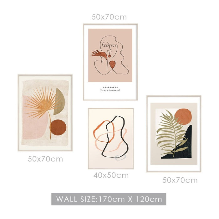 Boho Style Gallery - Canvas Wall Art Painting