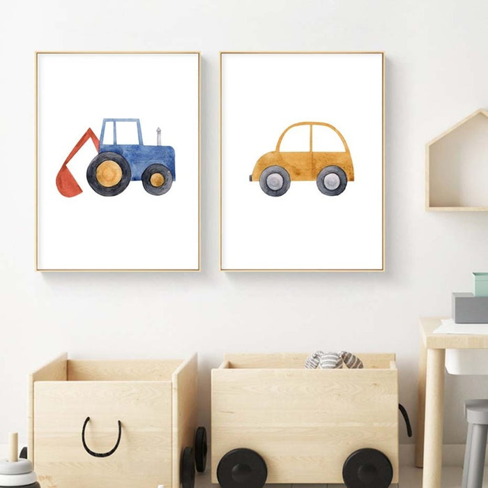 Baby Travels - Canvas Wall Art Painting