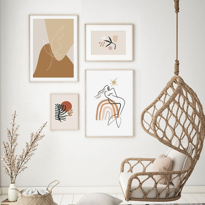 Boho Afternoons - Canvas Wall Art Paintings