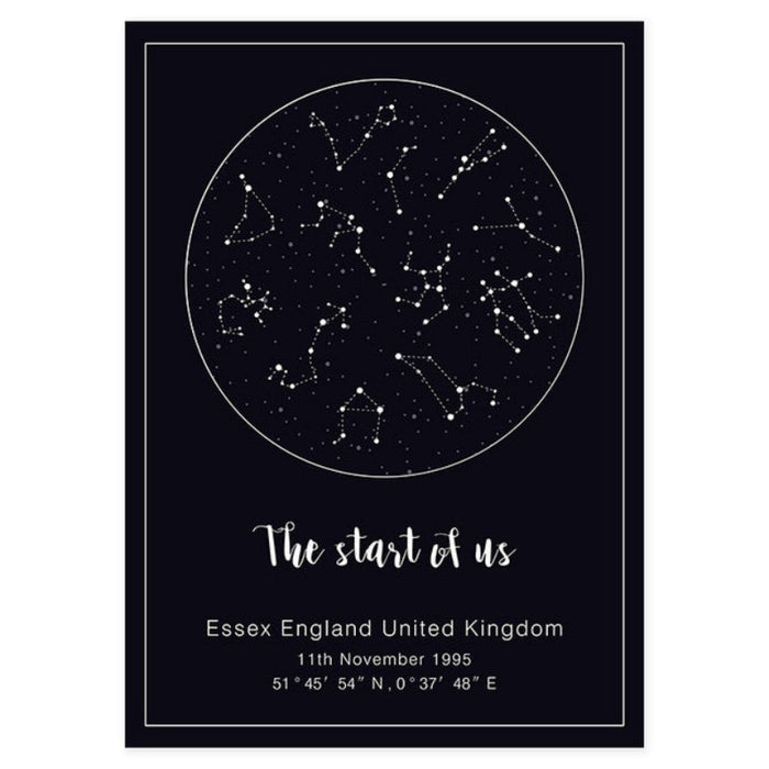 Night Sky - Canvas Wall Art Painting