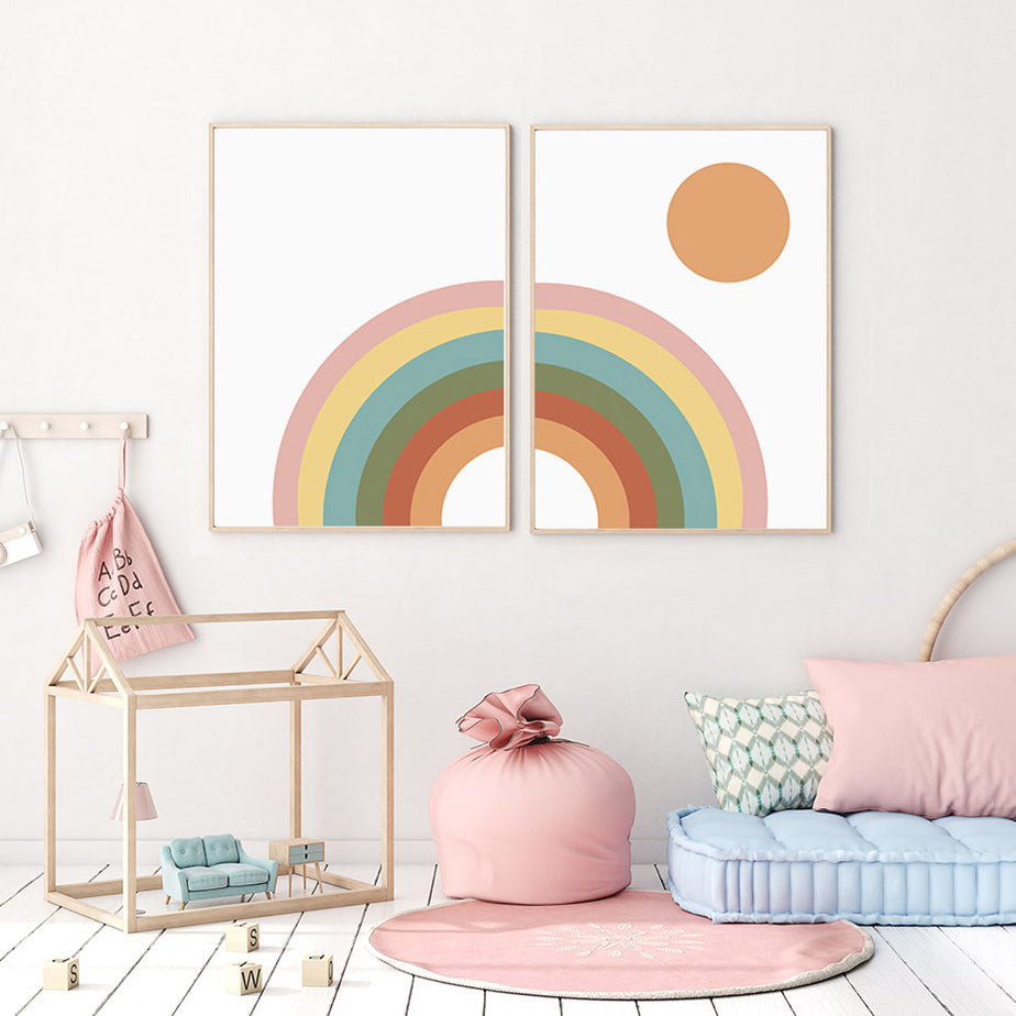 Rainbow - Canvas Wall Art Painting — Original Wall Arts