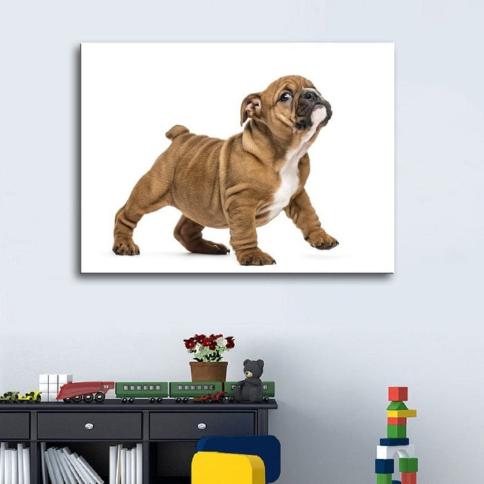 Lovely Modern Pet Dog - Canvas Wall Art Painting