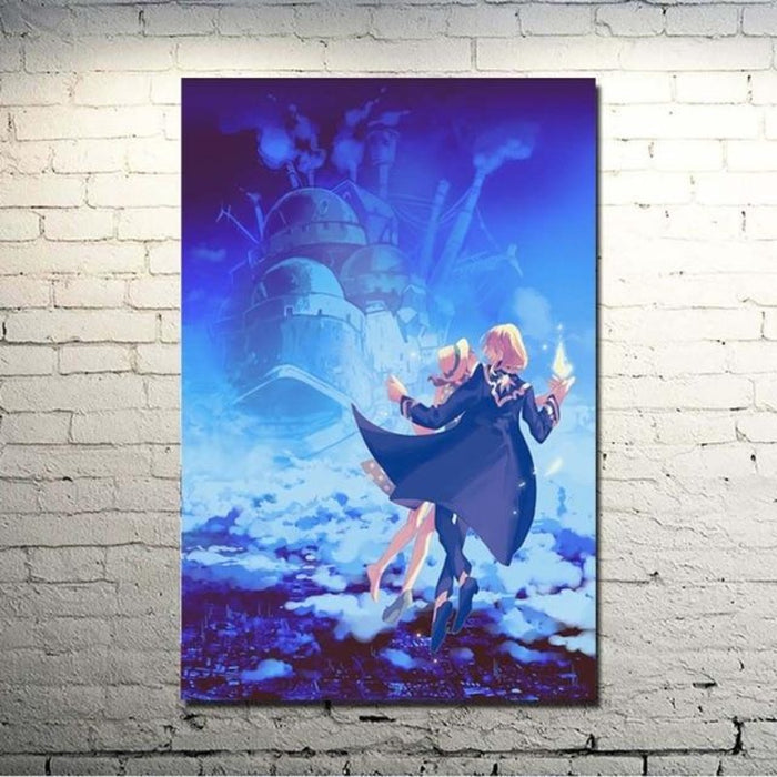 Magical Anime Friends - Canvas Wall Art Painting