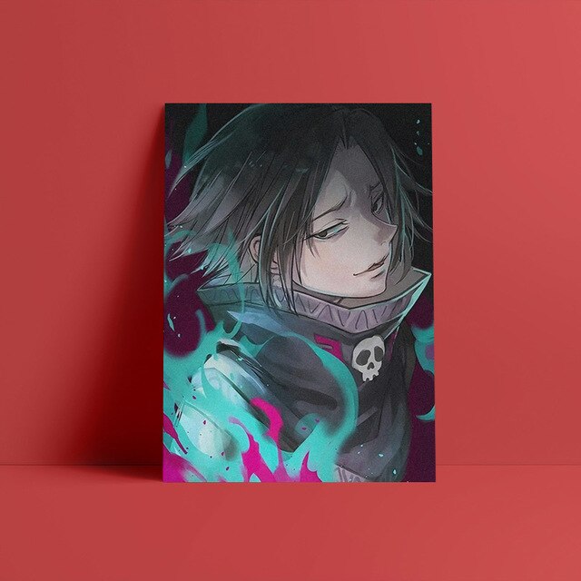 Anime Skull Character - Canvas Wall Art Painting