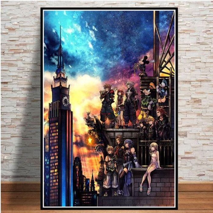 Mystical New Age Anime Video Game - Canvas Wall Art Painting