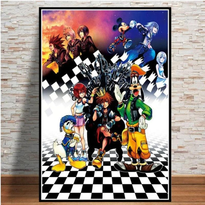 Mystical New Age Anime Video Game - Canvas Wall Art Painting