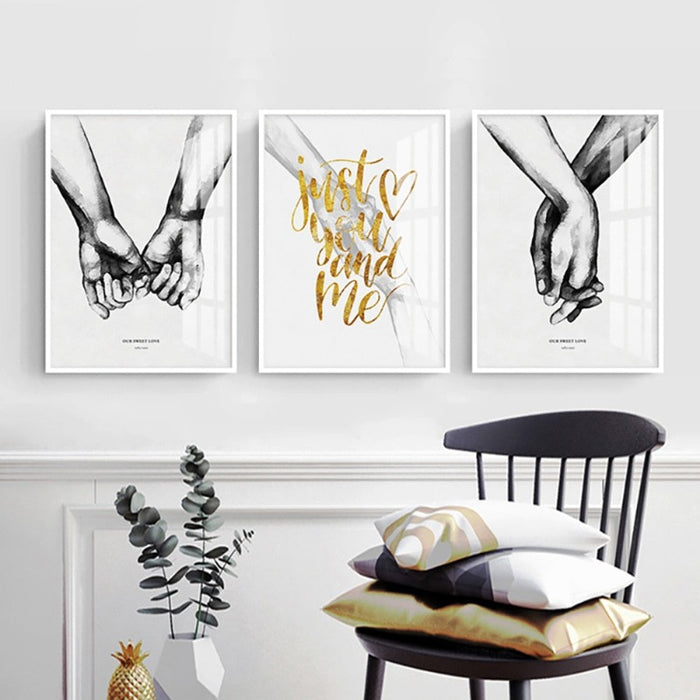 You and Me - Canvas Wall Art Painting