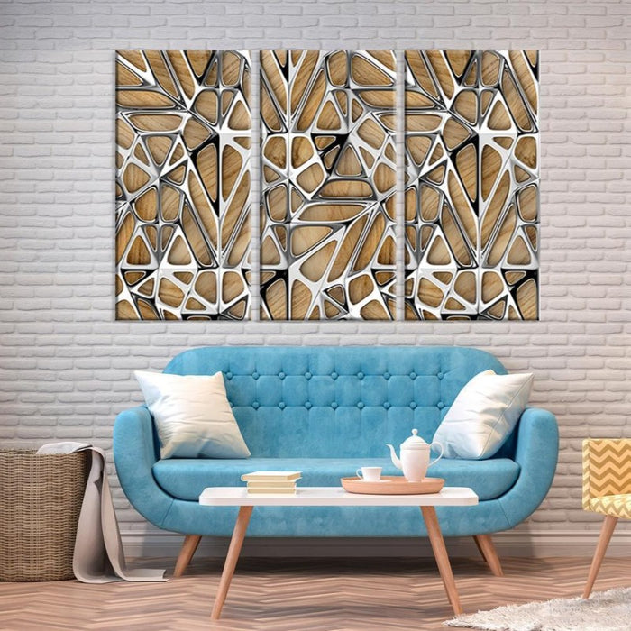 Abstract Wood - Canvas Wall Art Painting