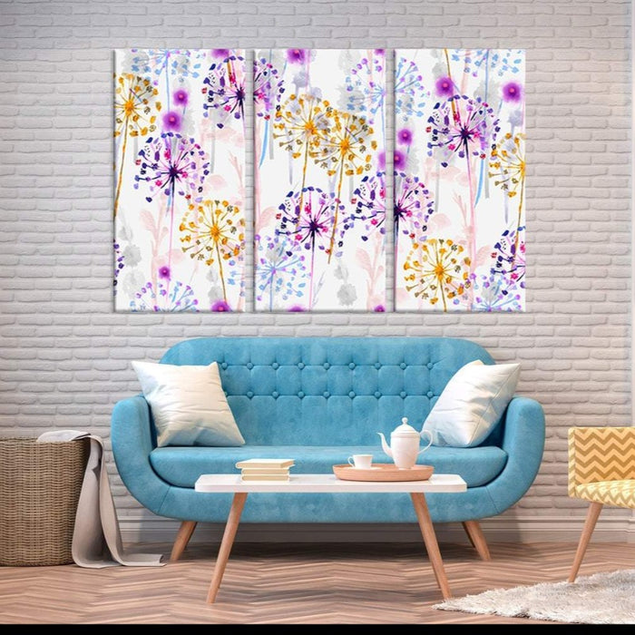 Planted Dots - Canvas Wall Art Painting