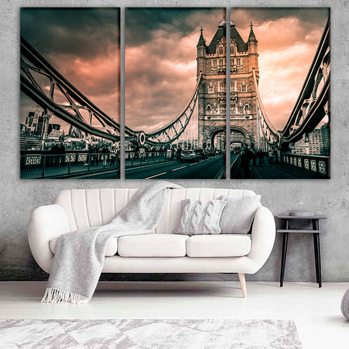 London Tower Bridge - Canvas Wall Art Painting
