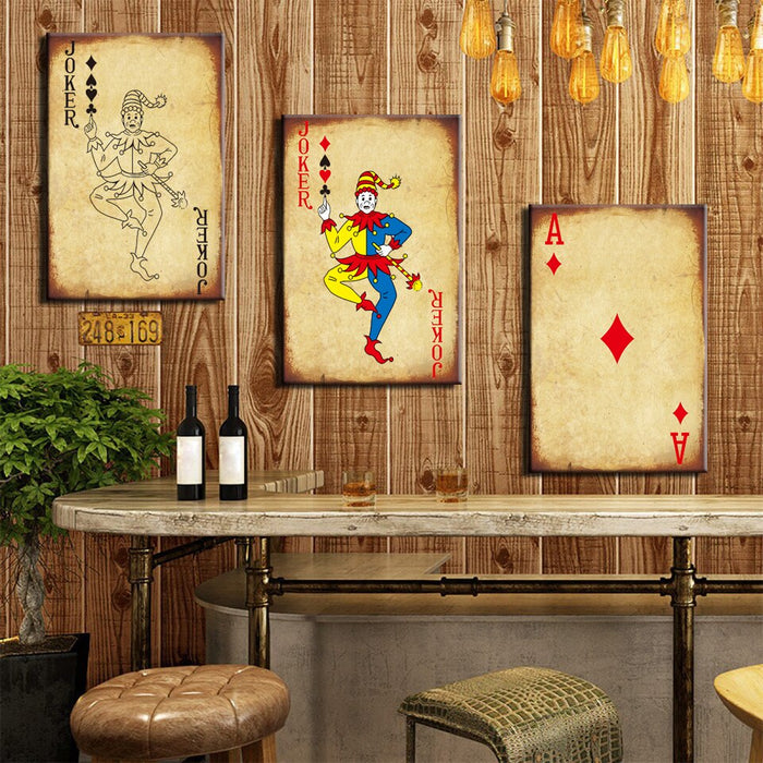 Poker Cards - Canvas Wall Art Painting