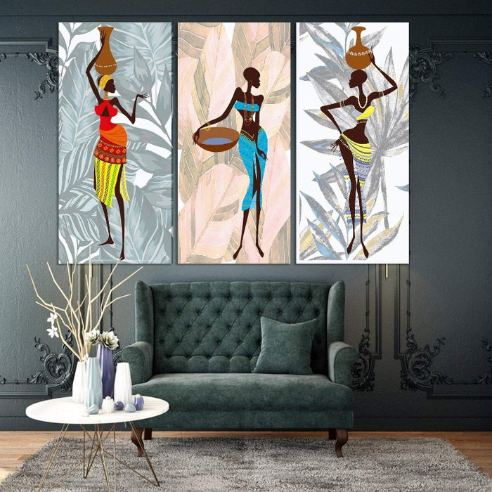 African Style Women - Canvas Wall Art Painting