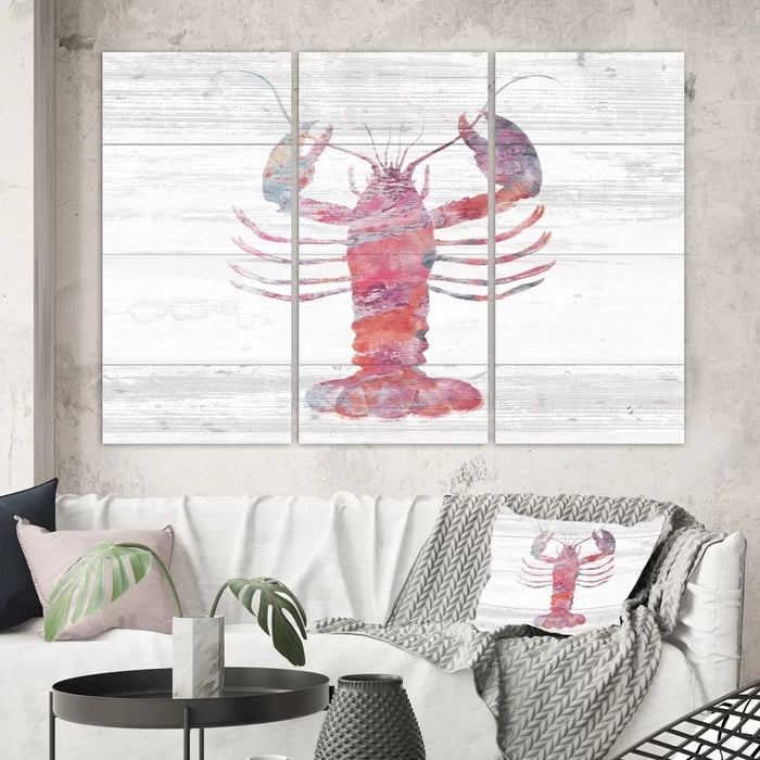 Marine Life Lobster - Canvas Wall Art Painting